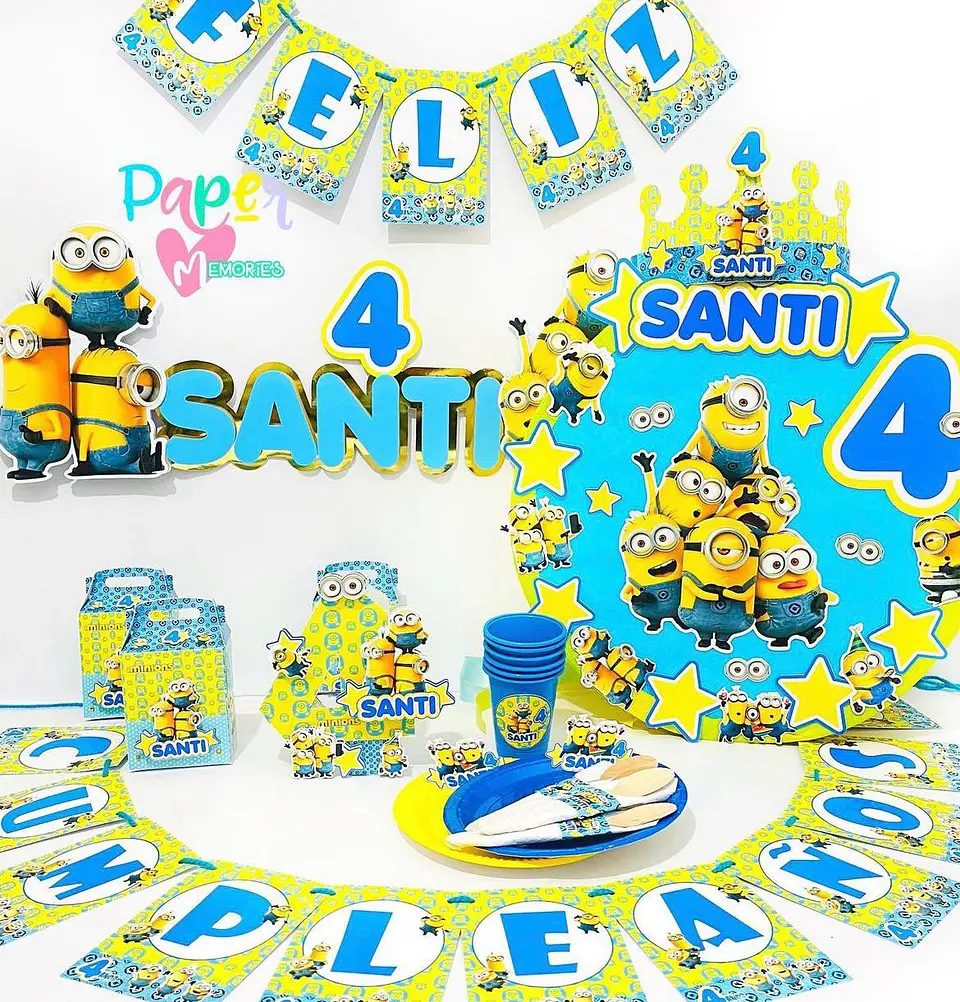 Cotillón Los Minions 1 1