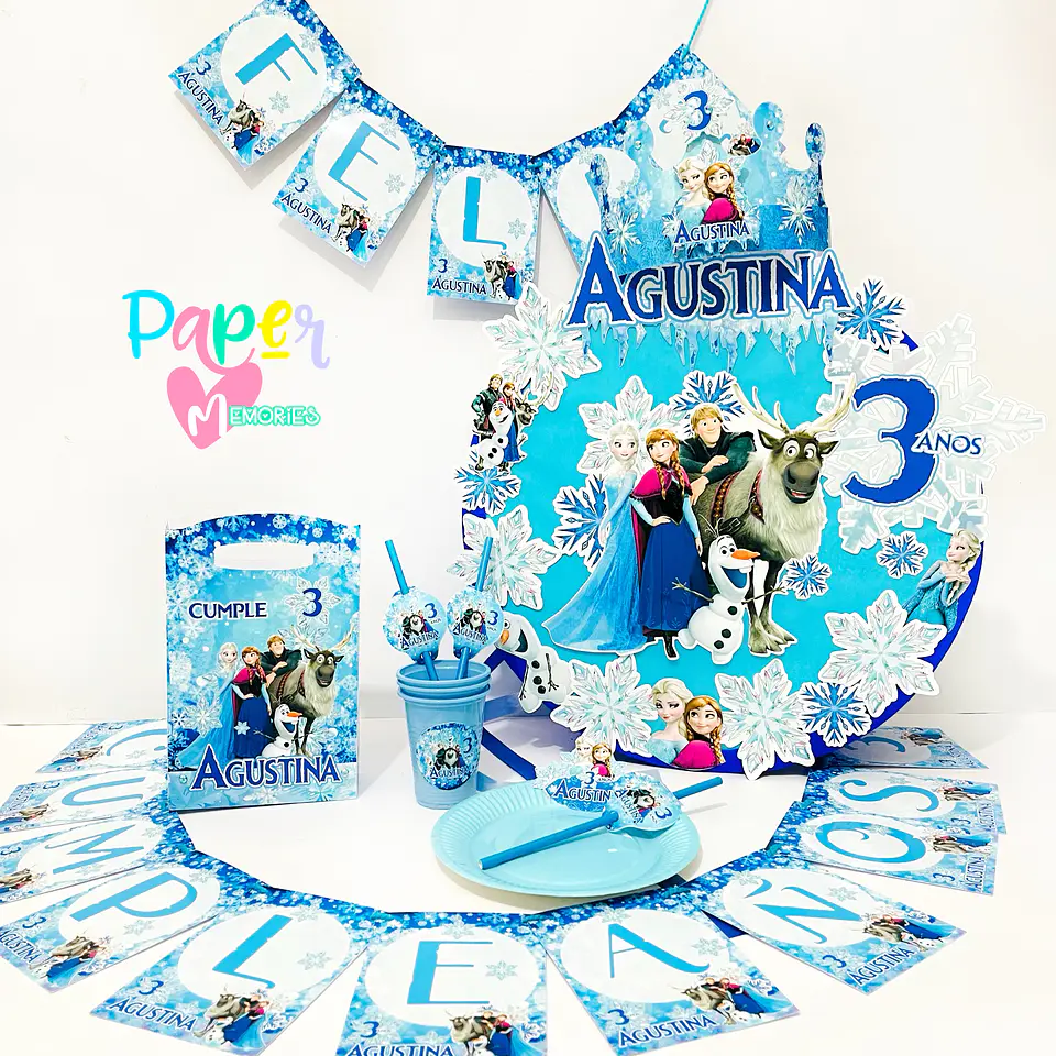 Cotillón Frozen 2 1