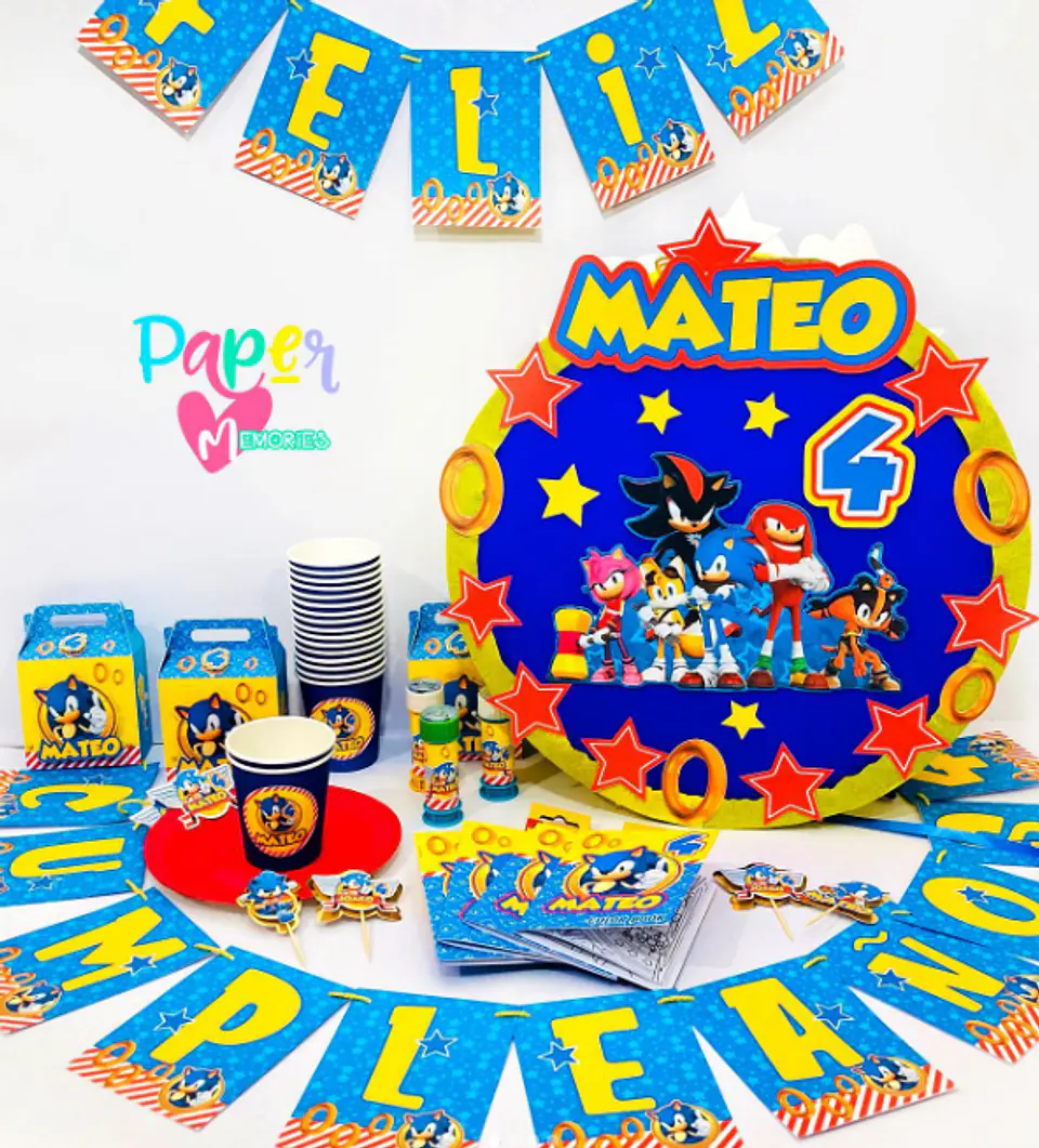Cotillón Sonic 1 1