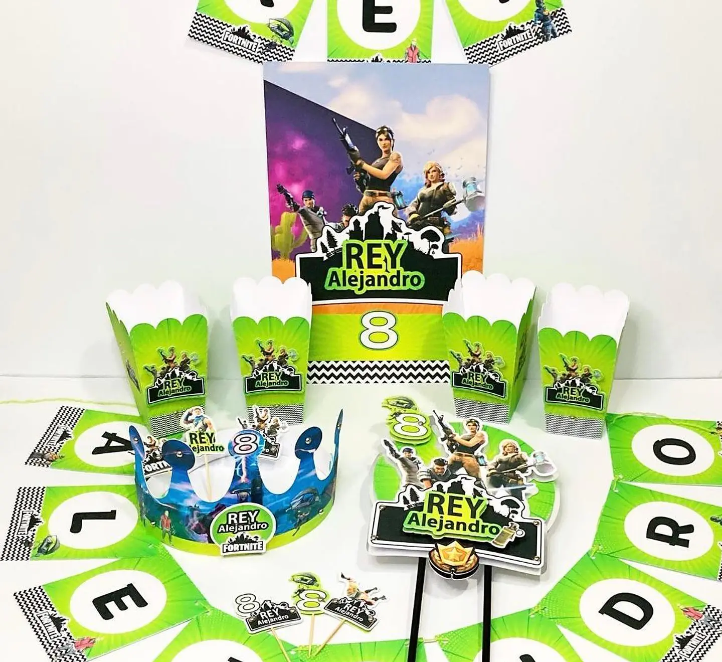 Cotillón Fortnite 1