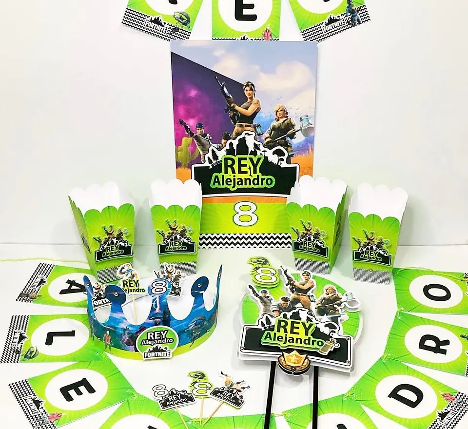 Cotillón Fortnite 1