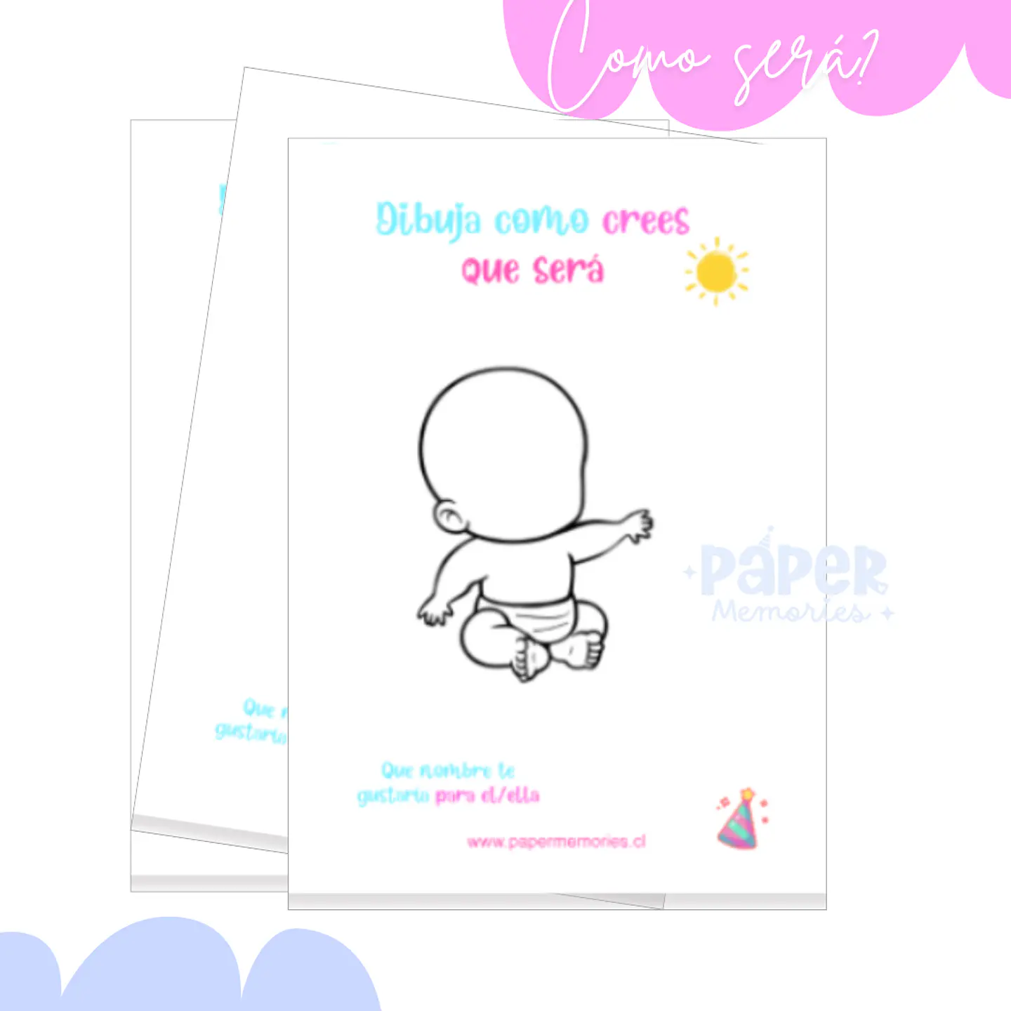 Dibuja al bebe 1