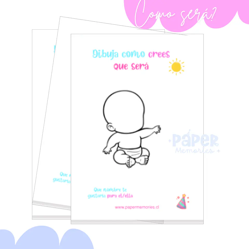 Dibuja al bebe 1