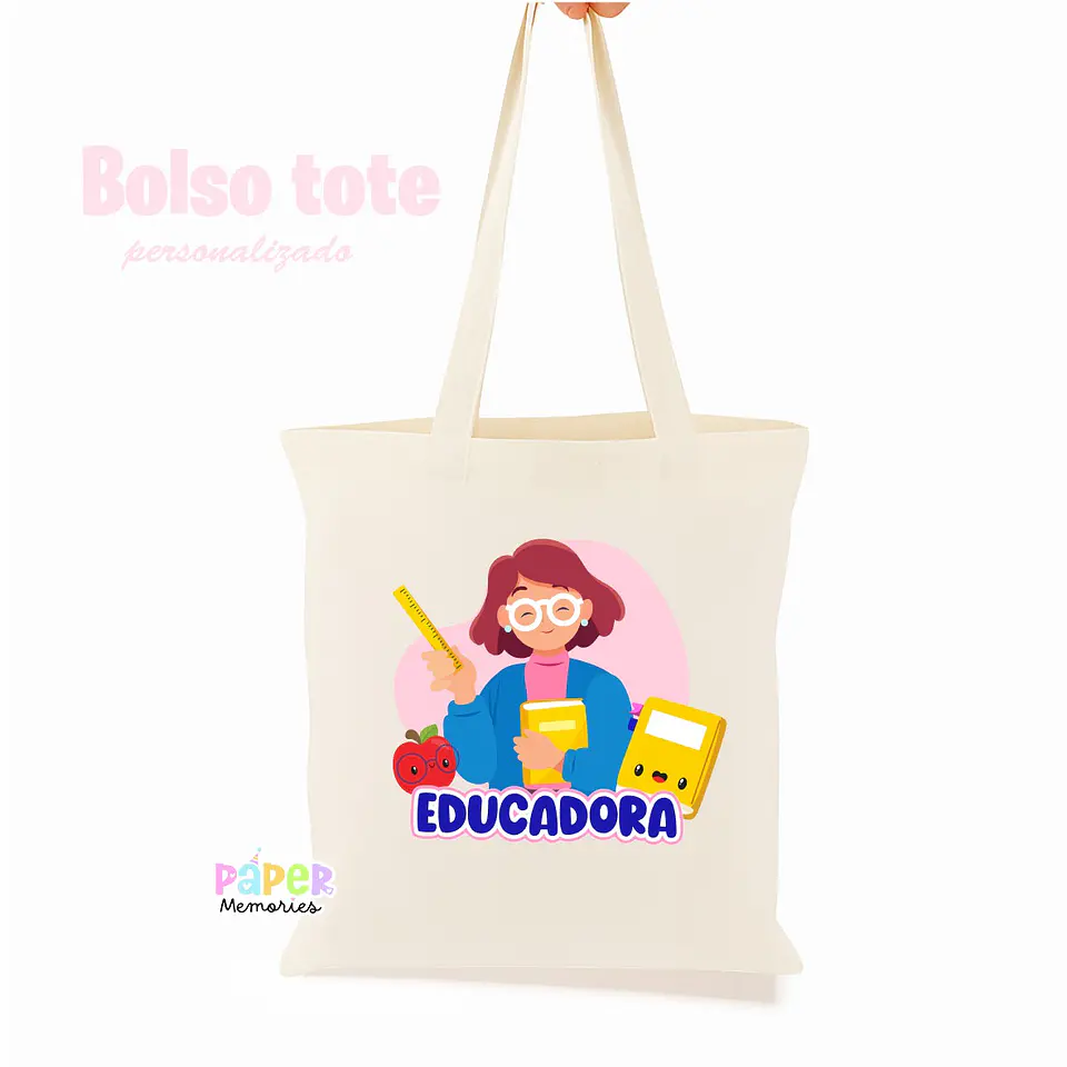 Bolsa tipo tote bag 