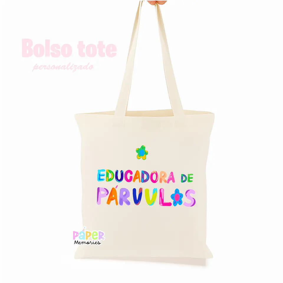 Bolsa tipo tote bag 