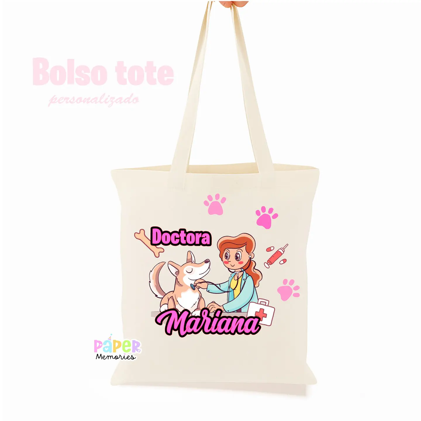 Bolsa tipo tote bag 