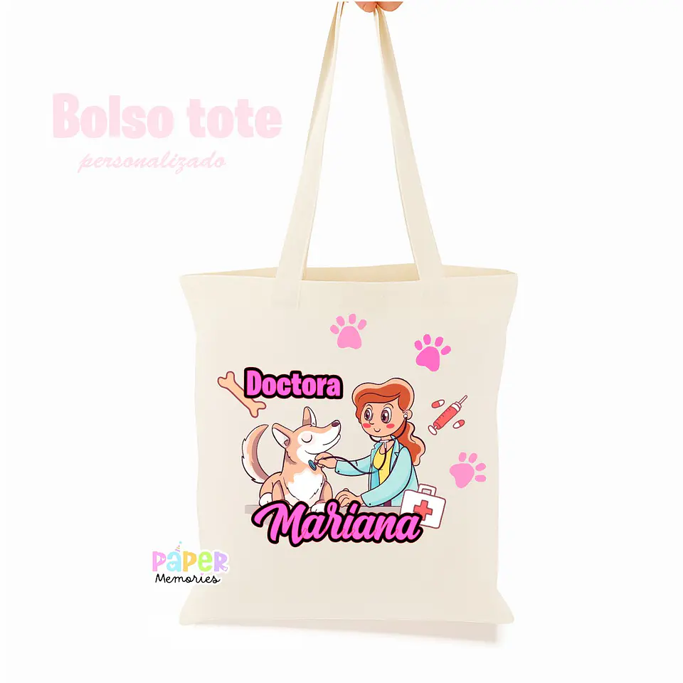 Bolsa tipo tote bag 