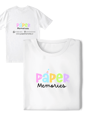 Polera Estampada Ambos lados