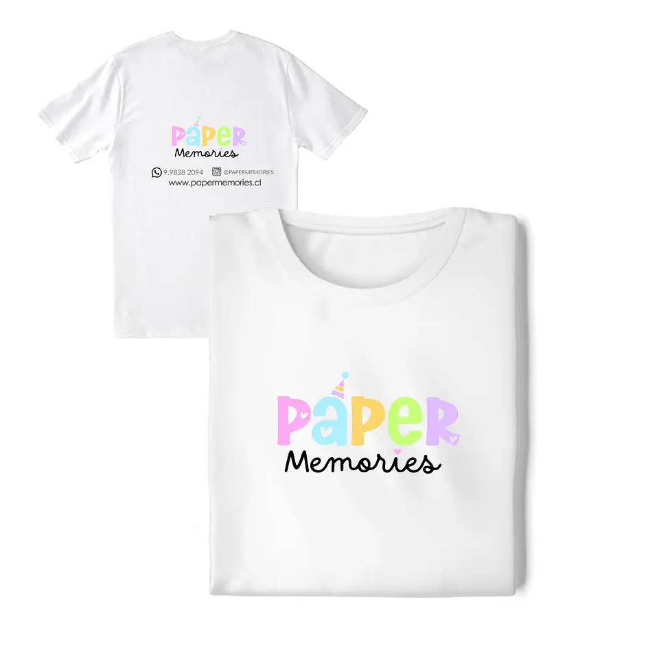 Polera Estampada Ambos lados 1