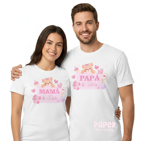 Pack Poleras babyShower