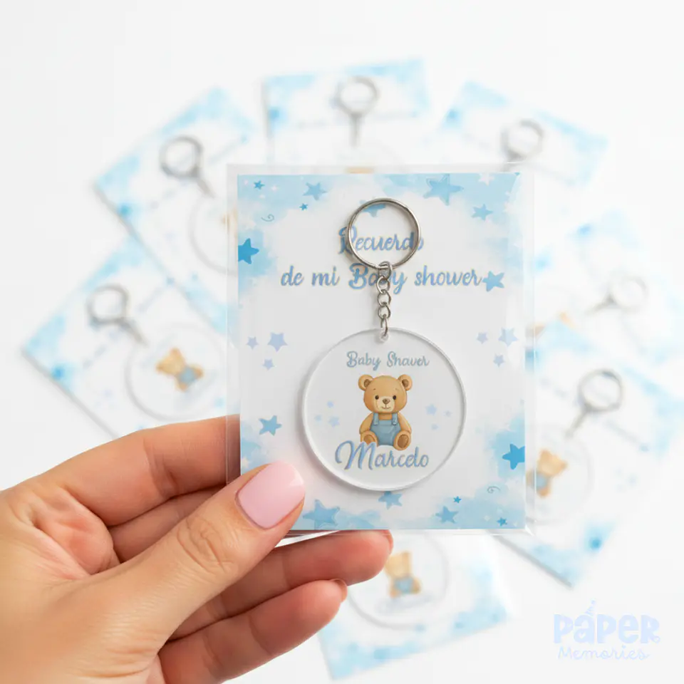 Llaveros Baby shower 1