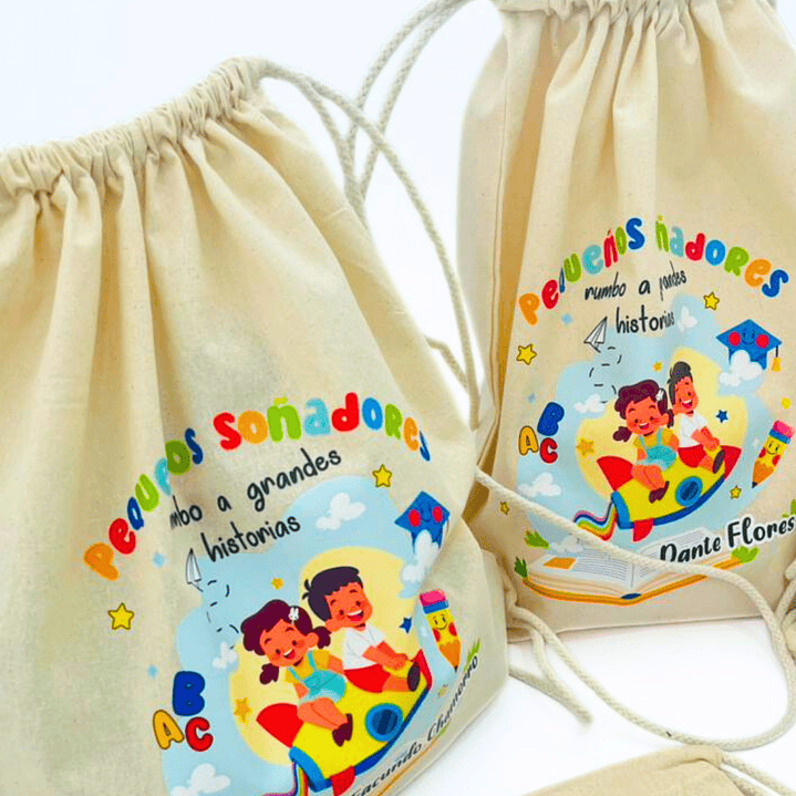 Mochila estampada fin de curso 1