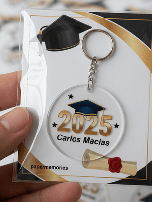 Llaveros graduación