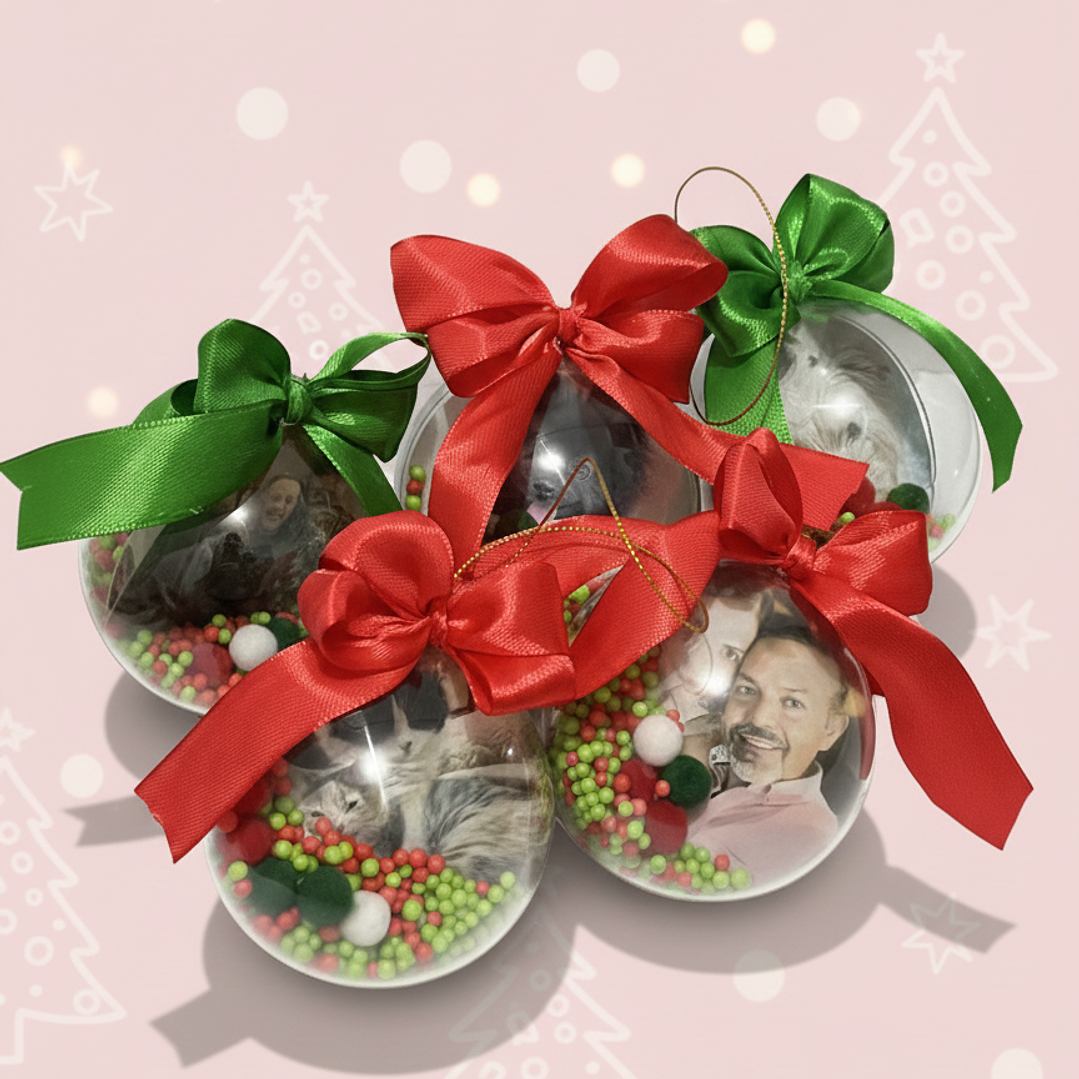 Esferas navideñas capsula 1