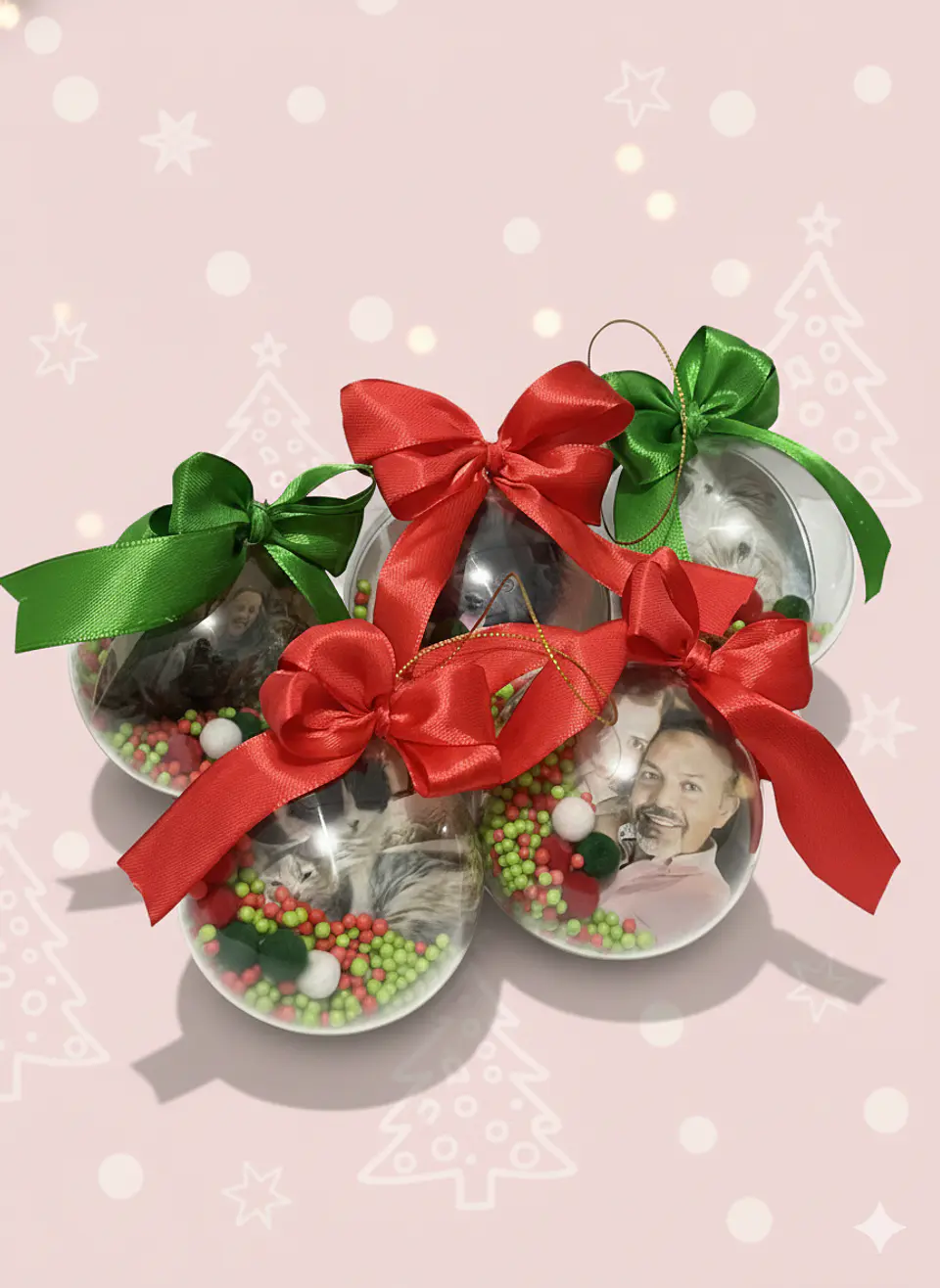 Esferas navideñas capsula 1