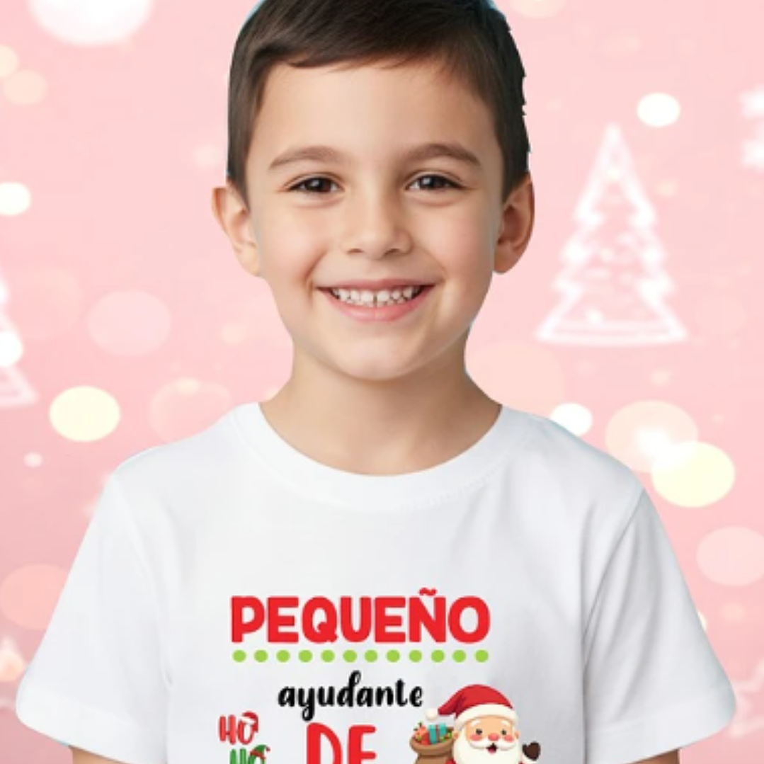 Pack Poleras Navidad Infantil 5