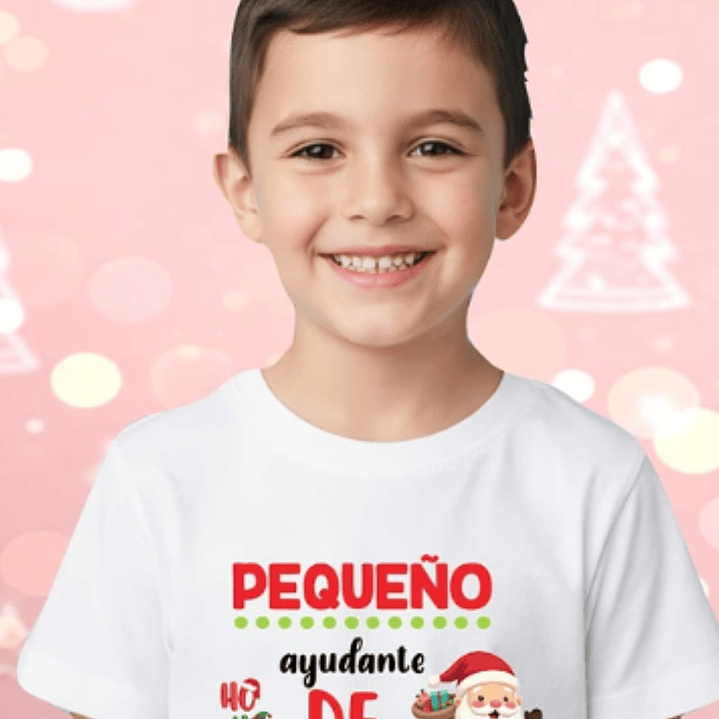 Pack Poleras Navidad Infantil 7