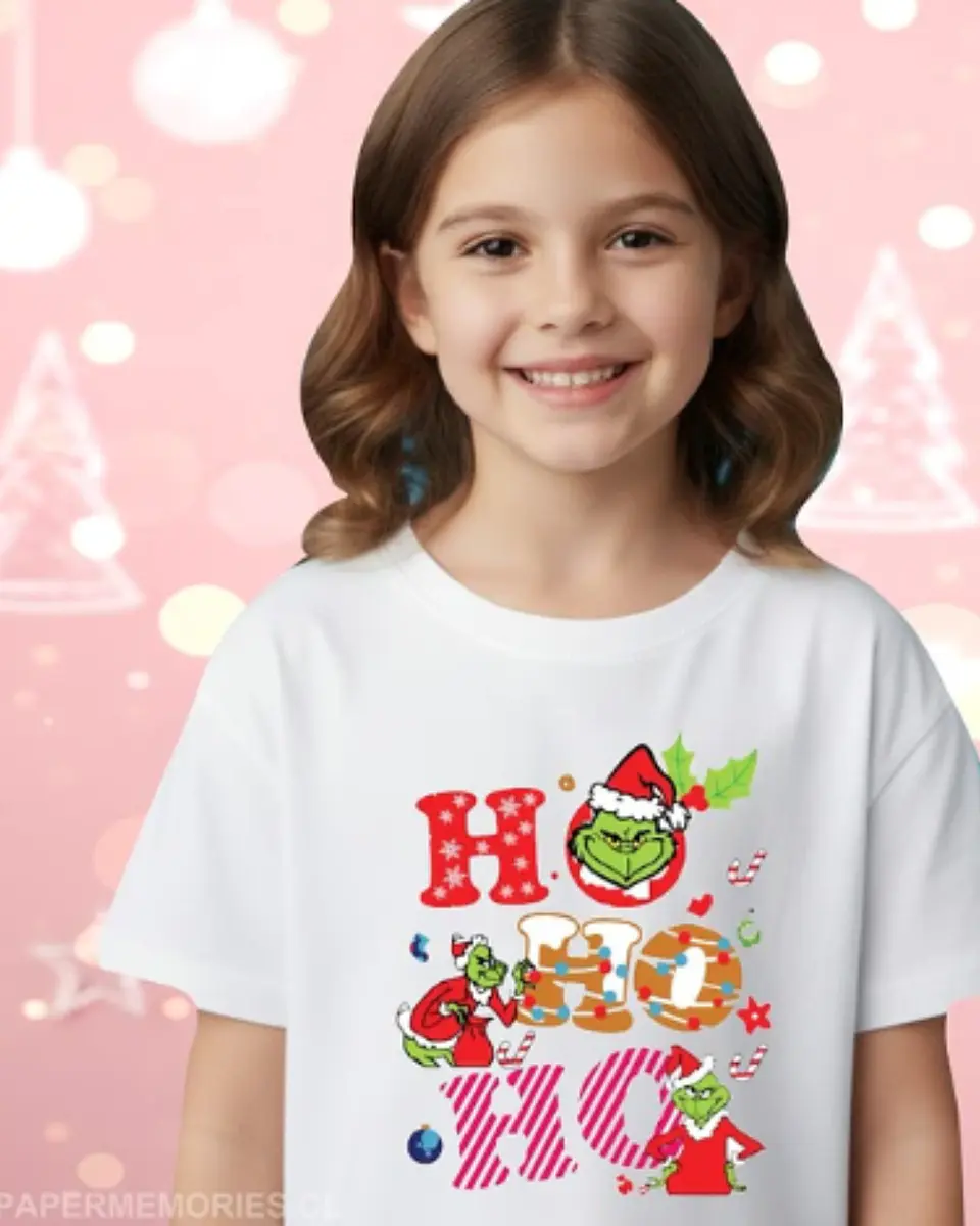 Pack Poleras Navidad Infantil 4