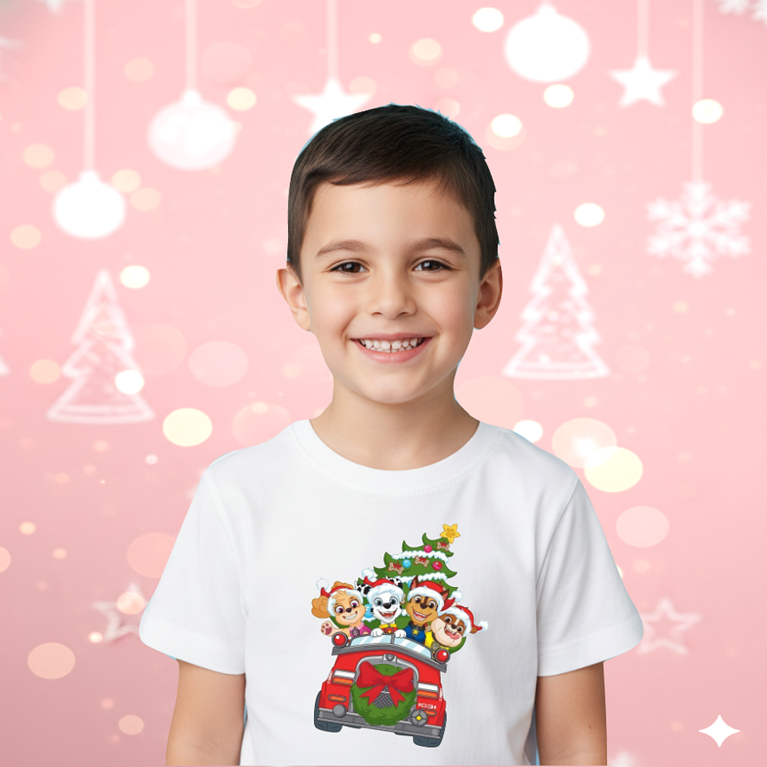 Pack Poleras Navidad Infantil 9