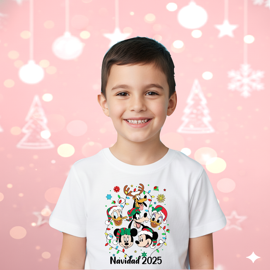 Pack Poleras Navidad Infantil 12