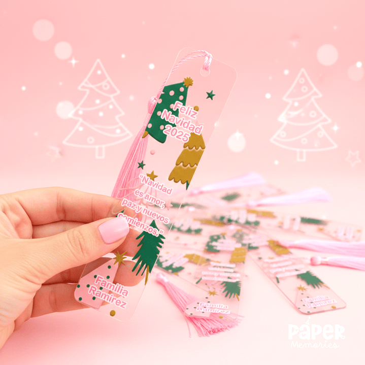 Marca páginas Navideños 1