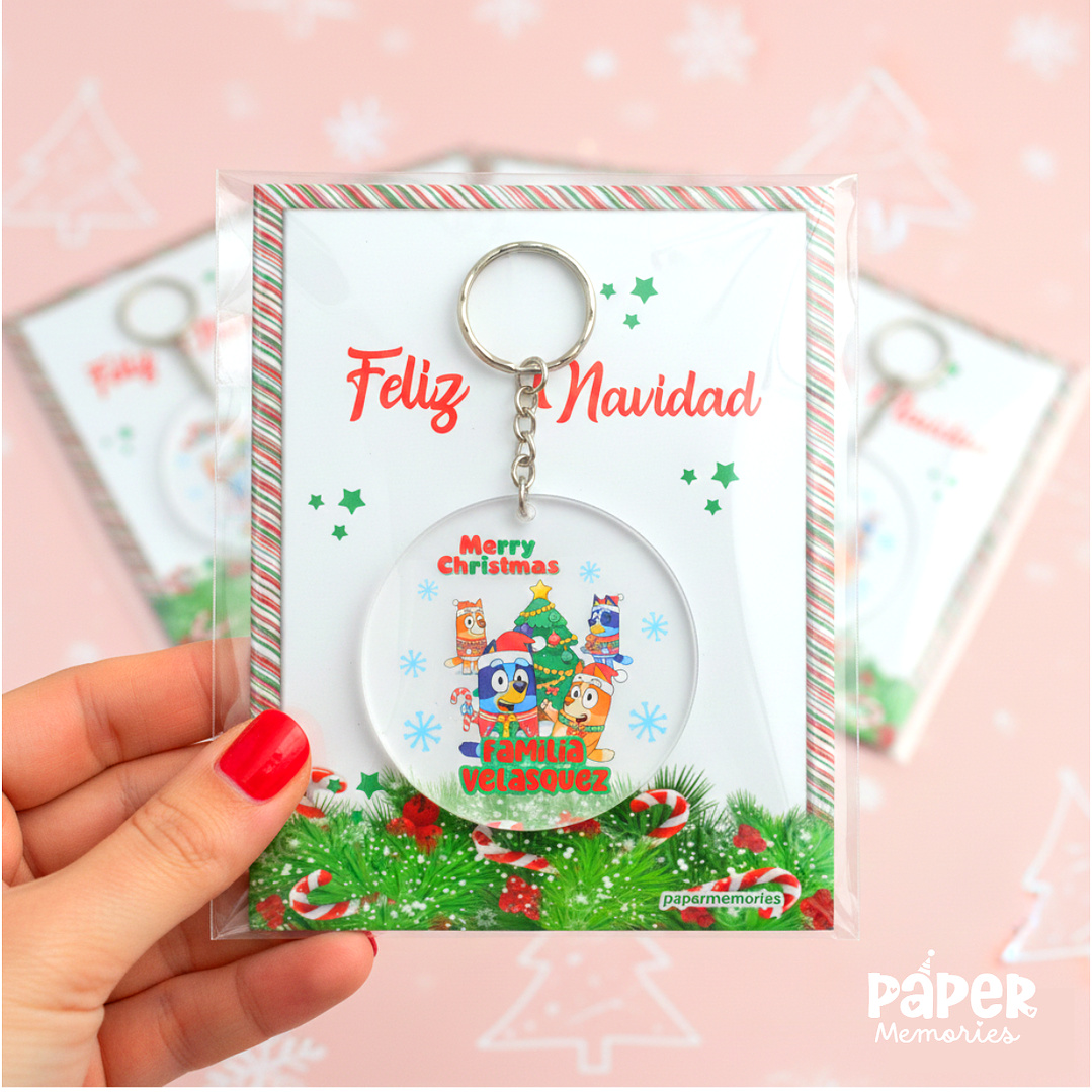 Llaveros Navideños 1