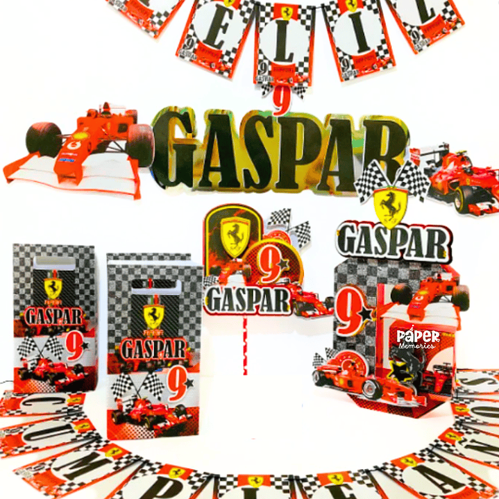 Cotillón  Formula 1 ferrari 1