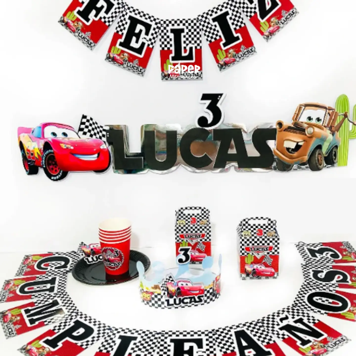 Cotillón Cars 4 1