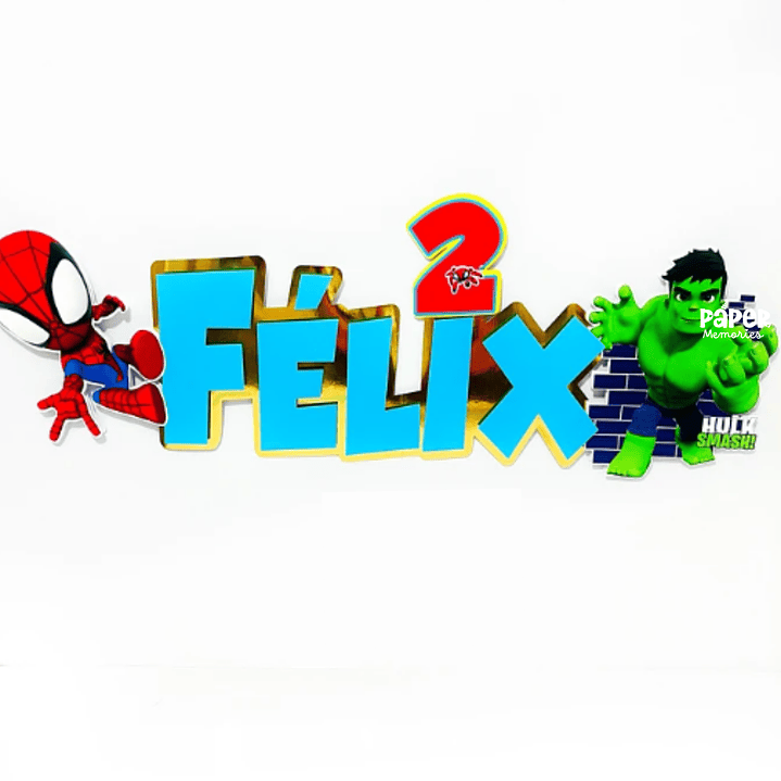 Nombre para Pared 60cm 1