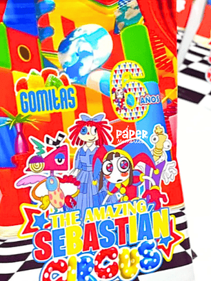 Galletas o Gomitas personalizadas