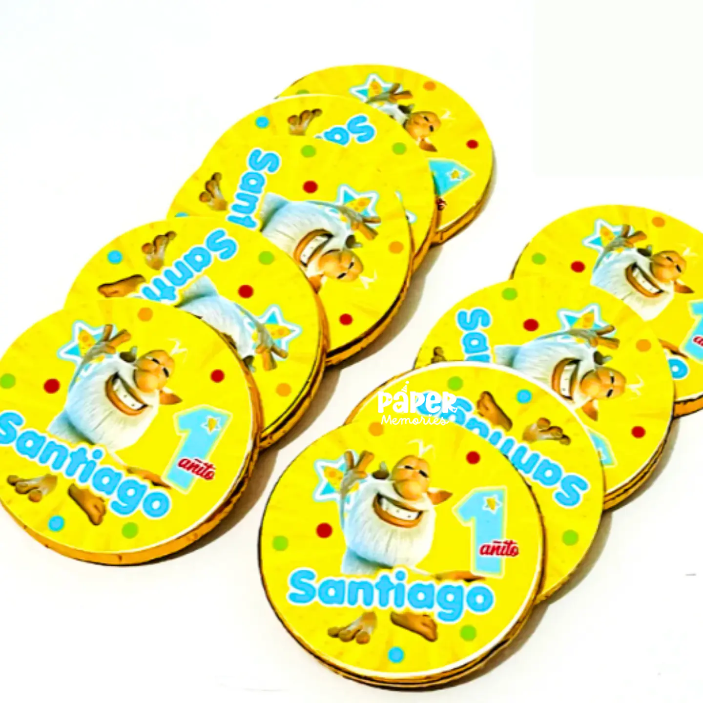 Monedas de chocolate 2