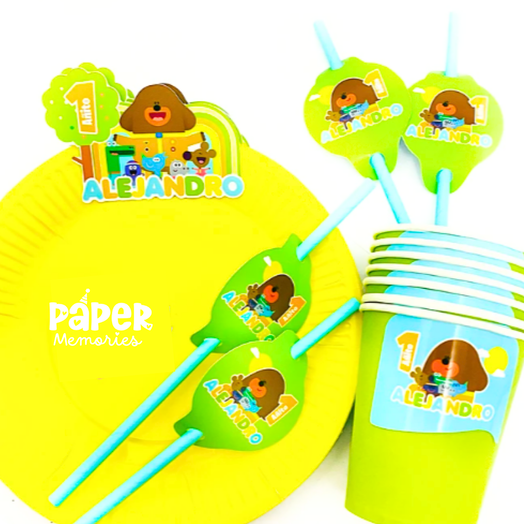 Platos, vasos, Bombillas 2