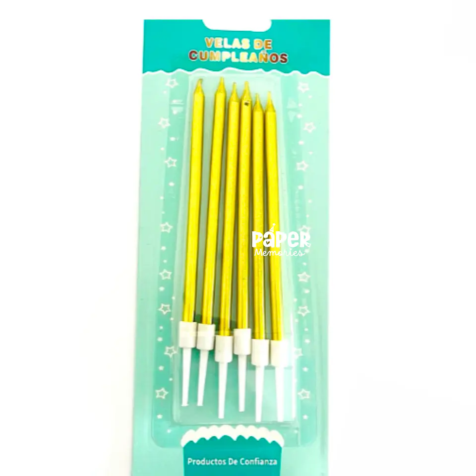 Velitas para pastel 2