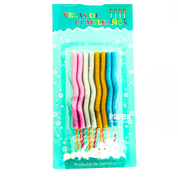 Velitas para pastel 1