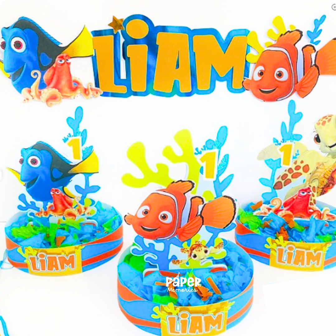 Cotillón Buscando a nemo 1