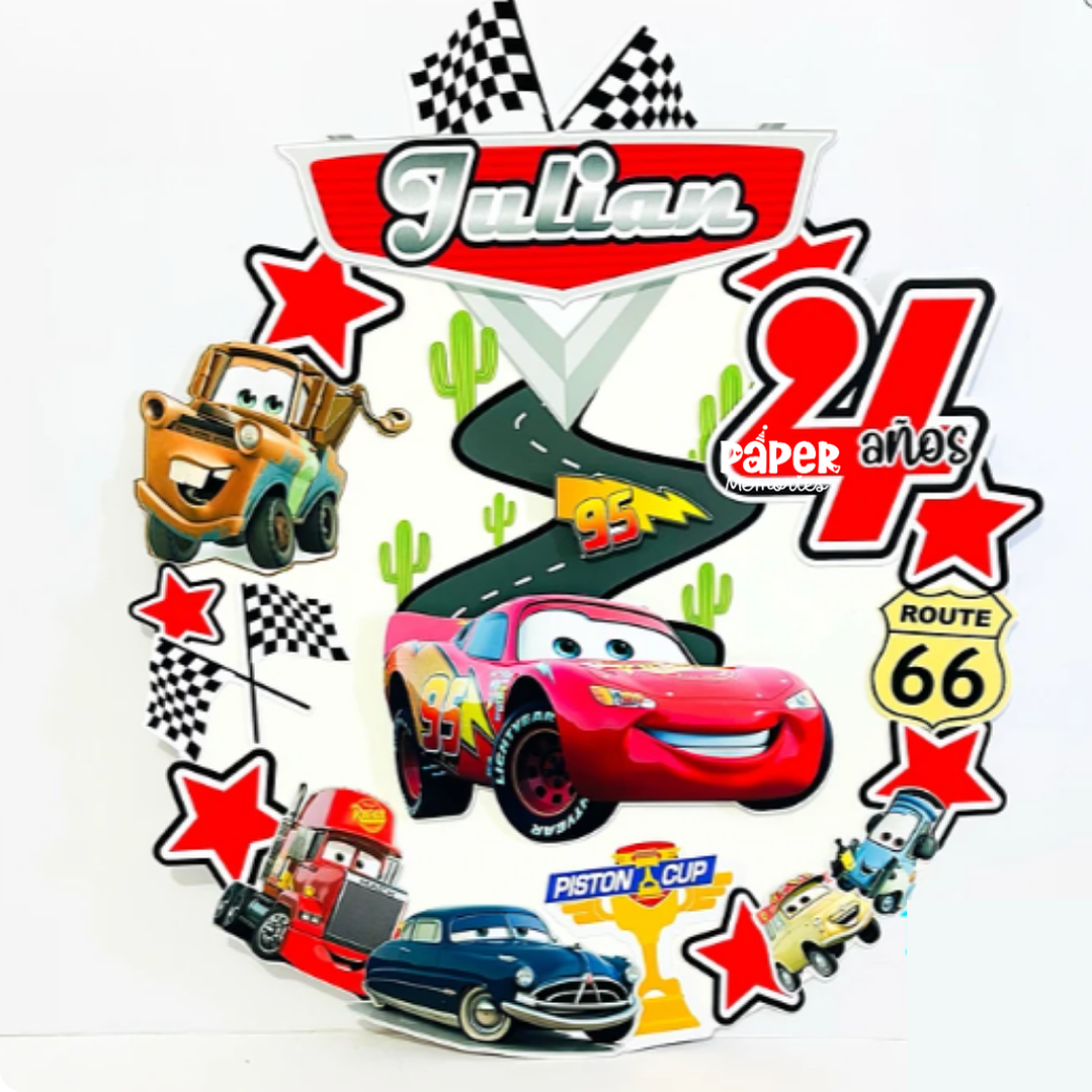 Nombre Circular 50cm 1