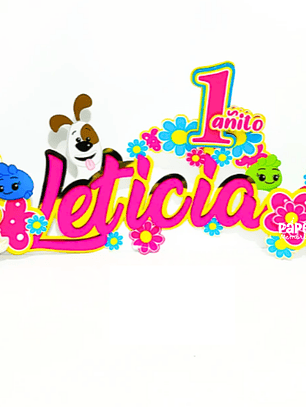 Nombre para Pared 1 Metro