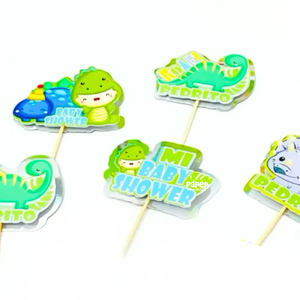 Mini toppers 24piezas 1
