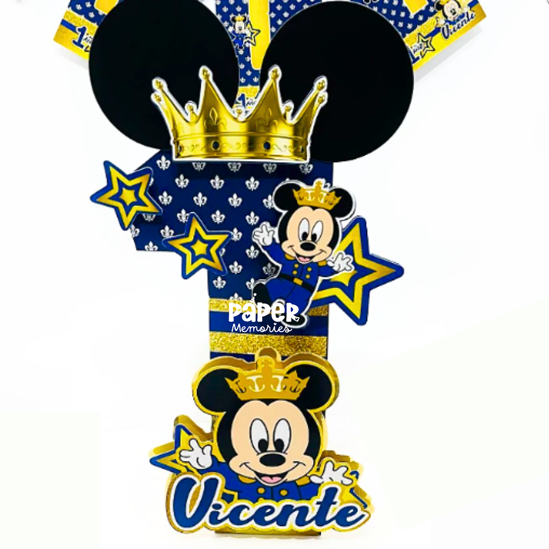 Número o Letra 3D 1