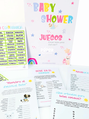 Juegos para Baby Shower