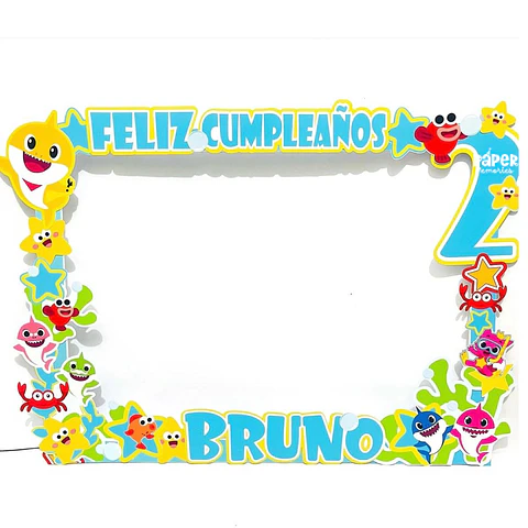 Marco selfie cumpleaños