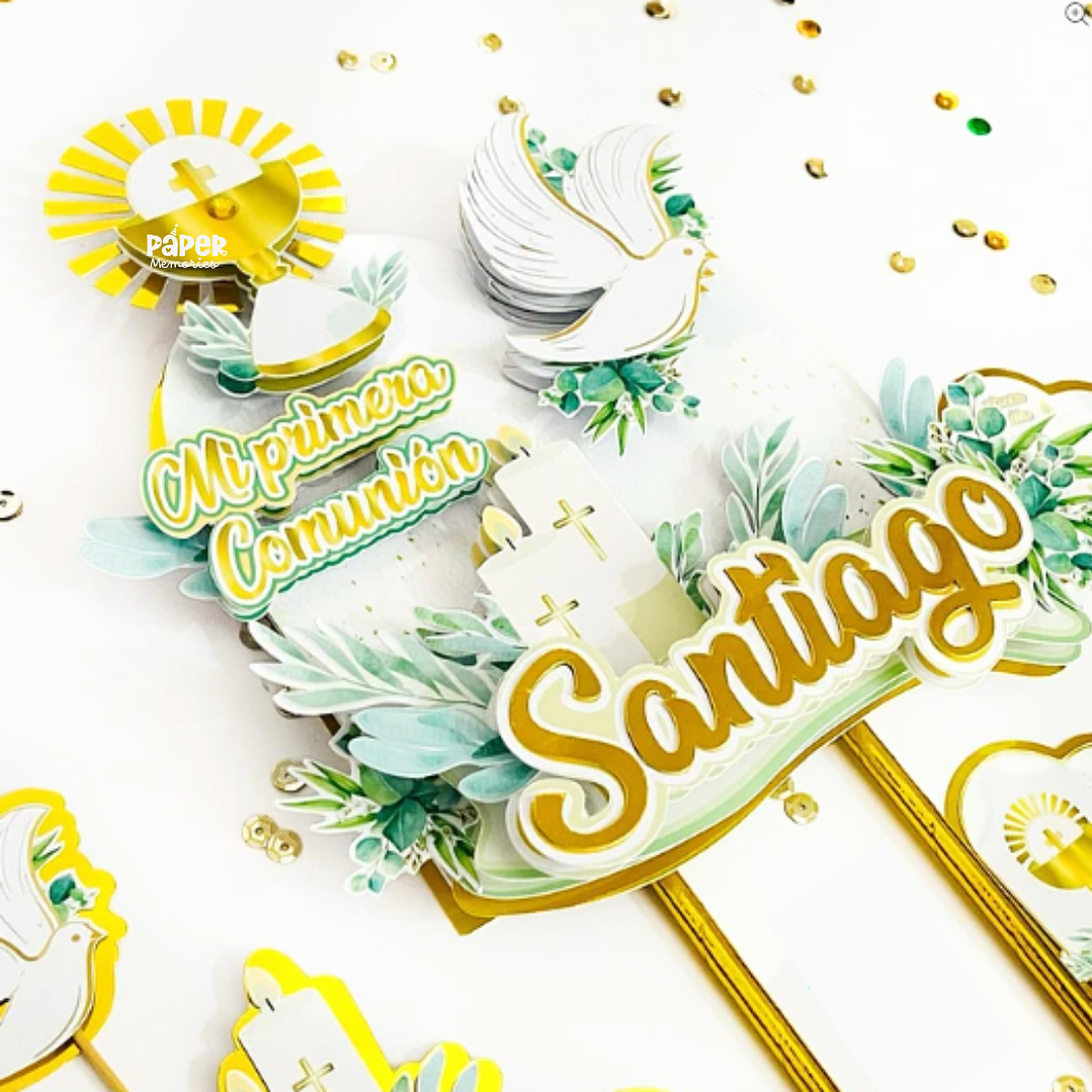 Topper cake - Comunión 1