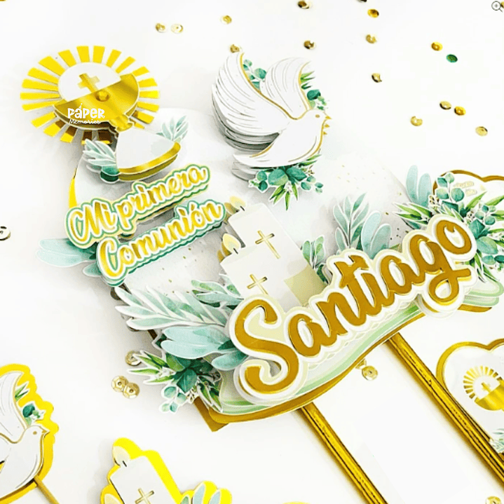 Topper cake - Comunión 1