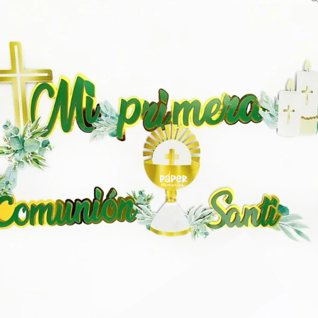 Nombre para decoración Muro  1