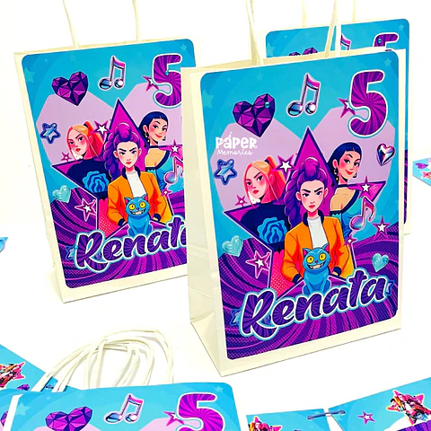 Bolsa dulcera kraft