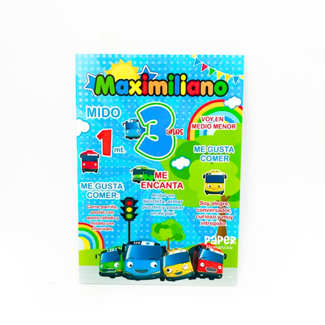 Pizarra o Cuadro cumpleaños 1