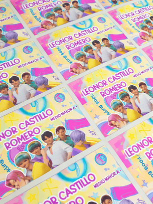 Etiquetas Escolares Pack Medio