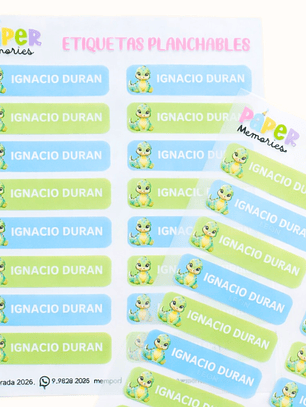 Etiquetas Escolares Pack Full