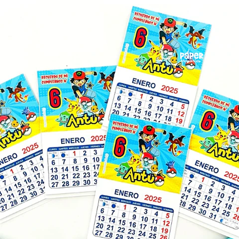 Mini Calendarios
