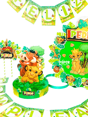 Cotillón Rey león 1